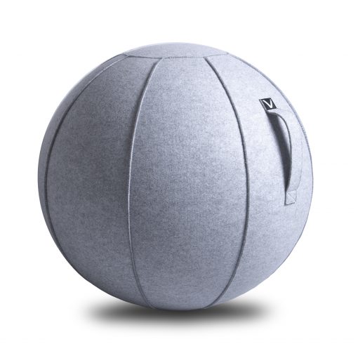 Vivora Luno Marble Felt Seating Ball Chair for exercise home use or office